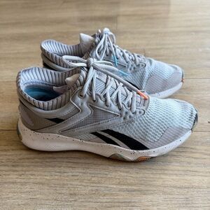 Reebok Light Gray Athletic Shoes women size 8.5